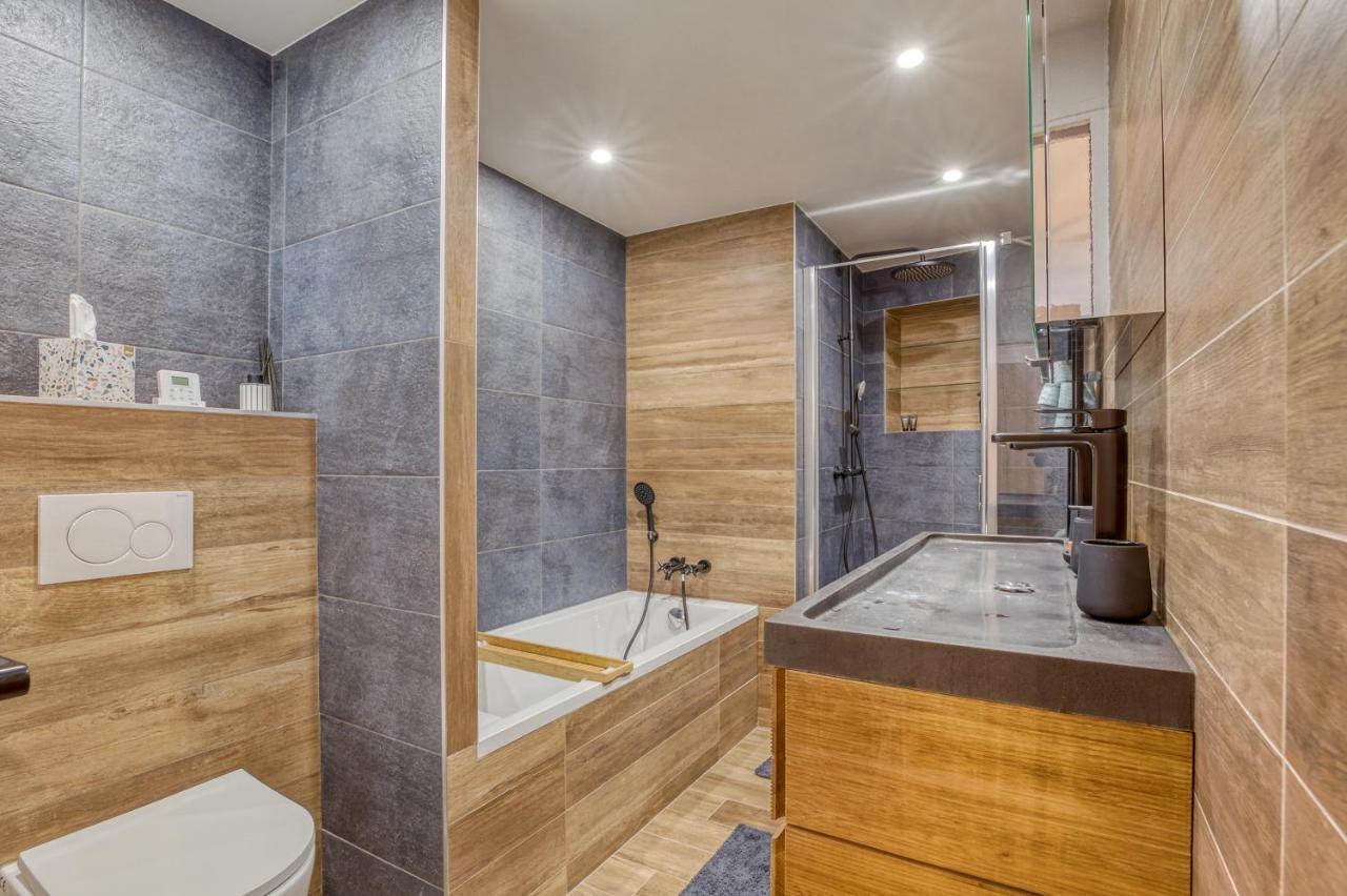 Rare ! Appartement Renove Dans Le Village Pieton De Megève Dış mekan fotoğraf